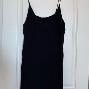 Wilfred black mini dress